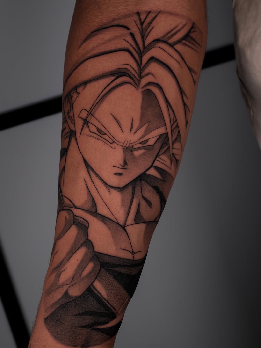 Tattoo by @yakir.tattooer — anime