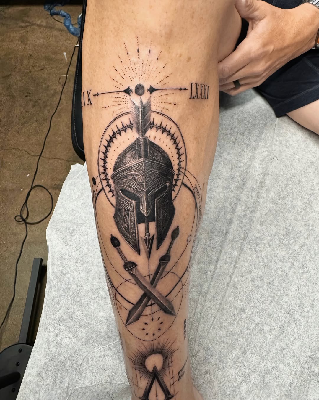 Tattoo by @modoink_reagan — realism, geometric