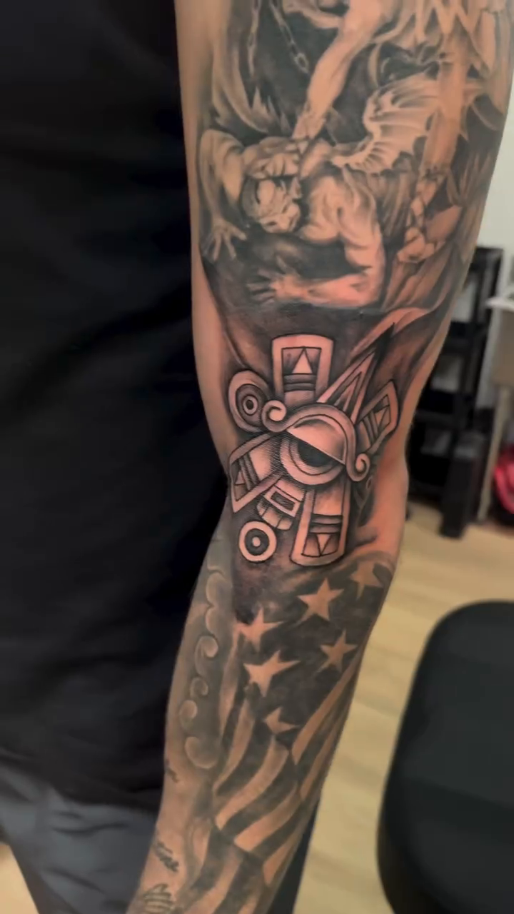 Tattoo by @blackmouse.ink — black_and_grey, realism