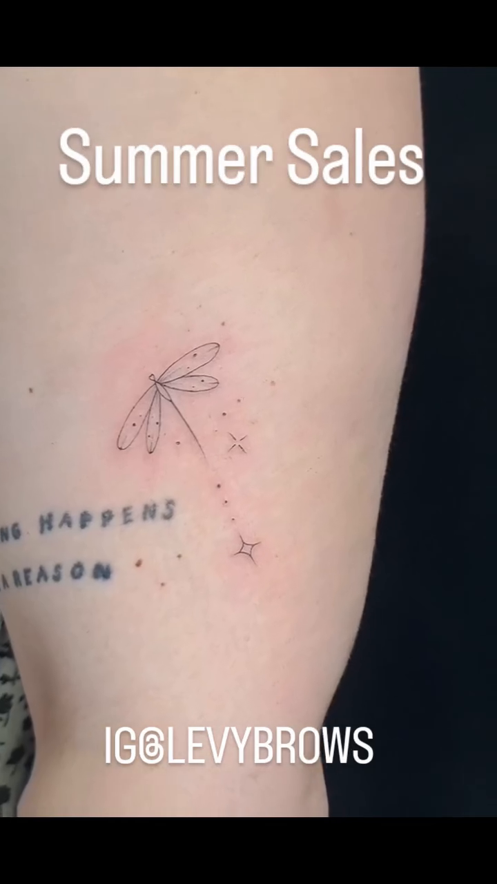 Tattoo by @levybrows — fine_line, minimalist