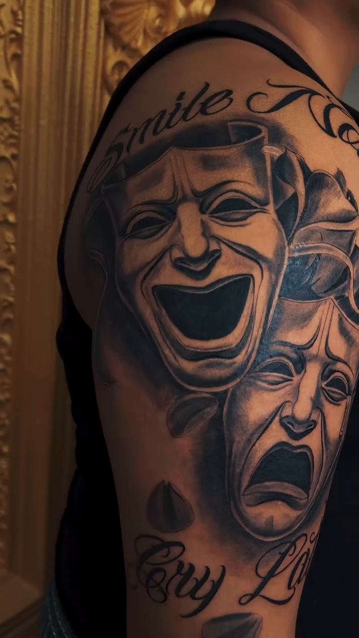 Tattoo by @dzulking — black_and_grey, realism
