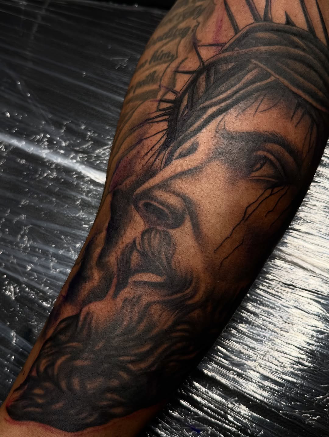 Tattoo by @tattsbymula — realism, black_and_grey