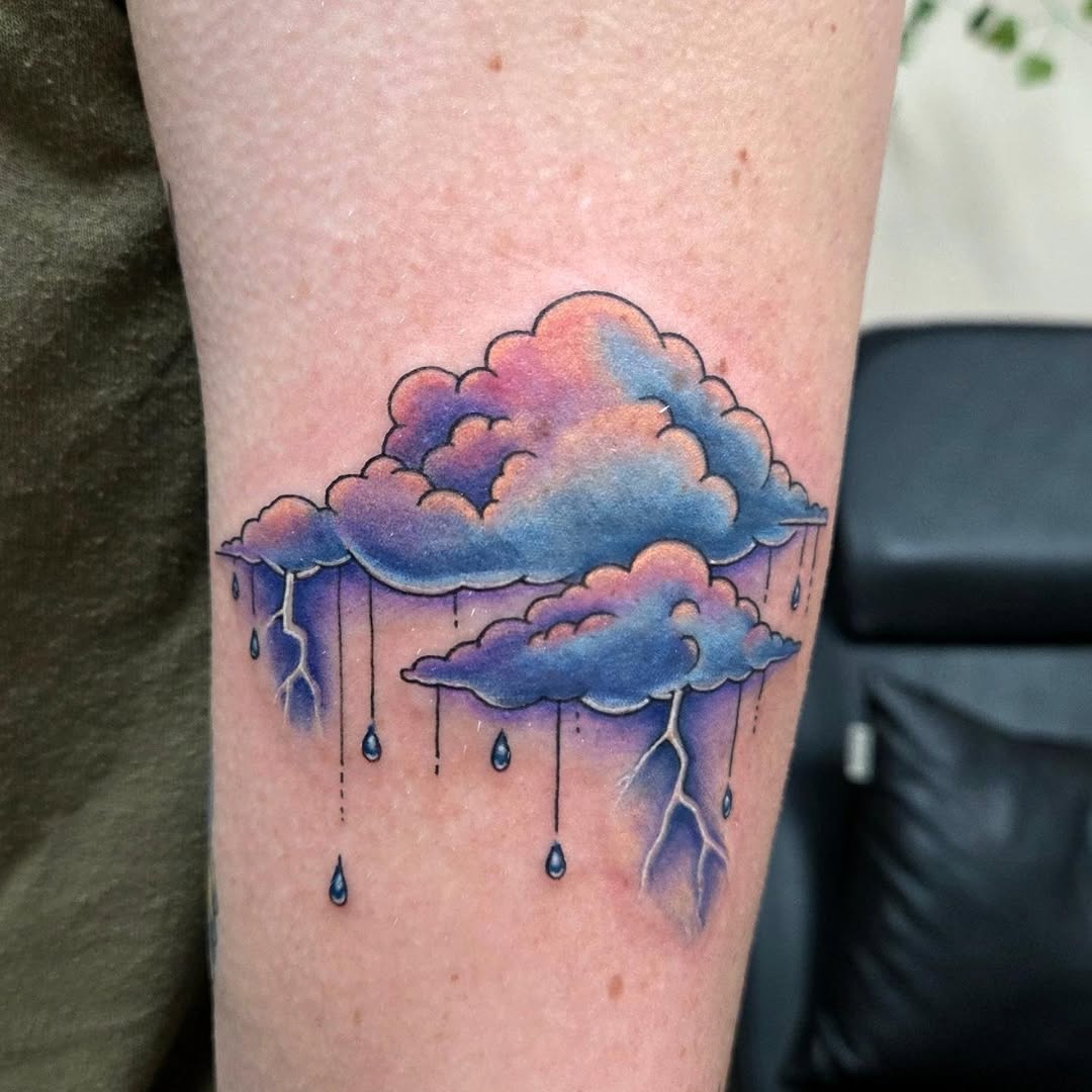 Tattoo by @tatshalverson — new_school, watercolor