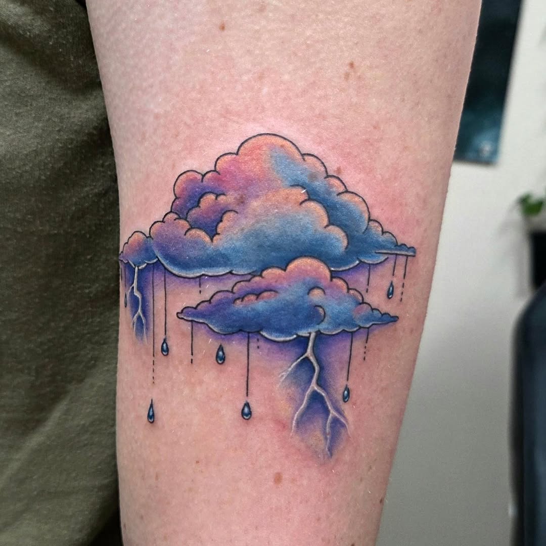 Tattoo by @tatshalverson — watercolor, new_school