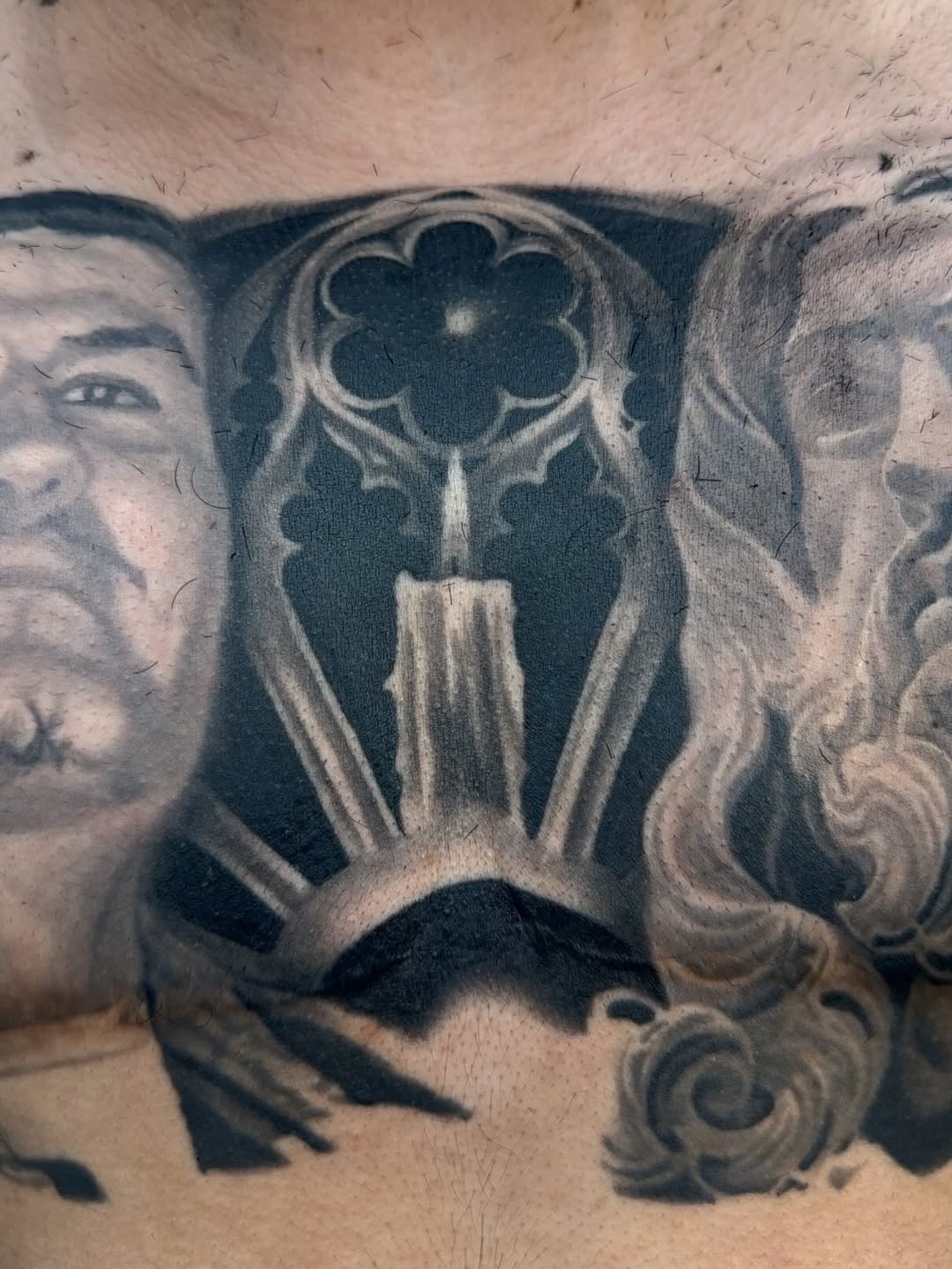 Tattoo by @ceilingham — realism, black_and_grey