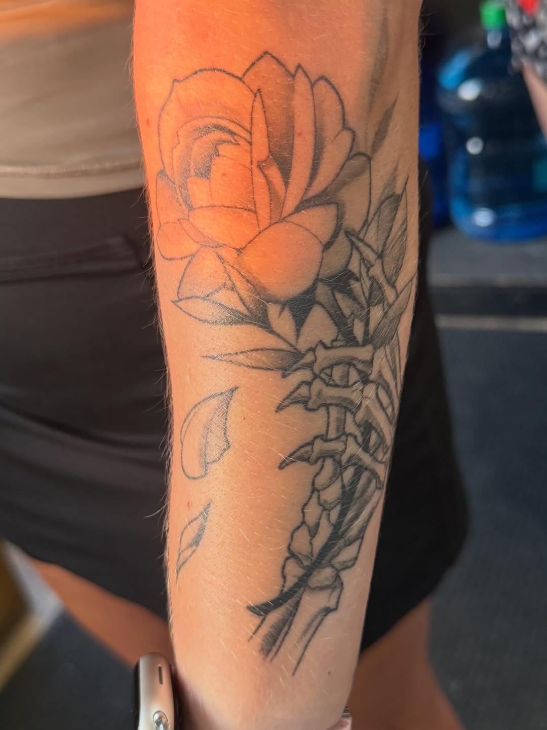 Tattoo by @ceilingham — black_and_grey, realism