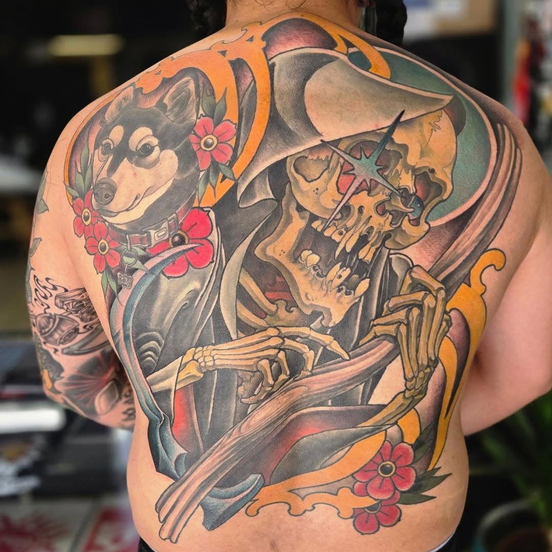Tattoo by @john.sunderland โ neo_traditional, realism