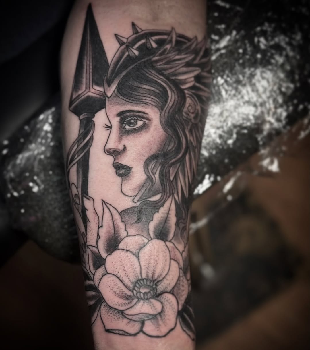 Tattoo by @tattoosbyhayden — black_and_grey, realism