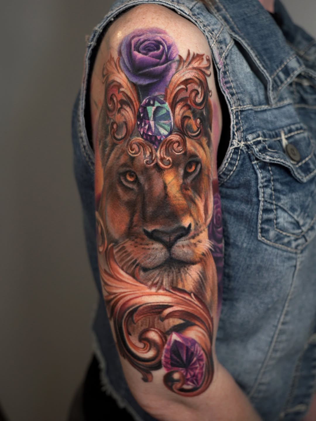 Tattoo by @thekidkennedy — realism, ornamental