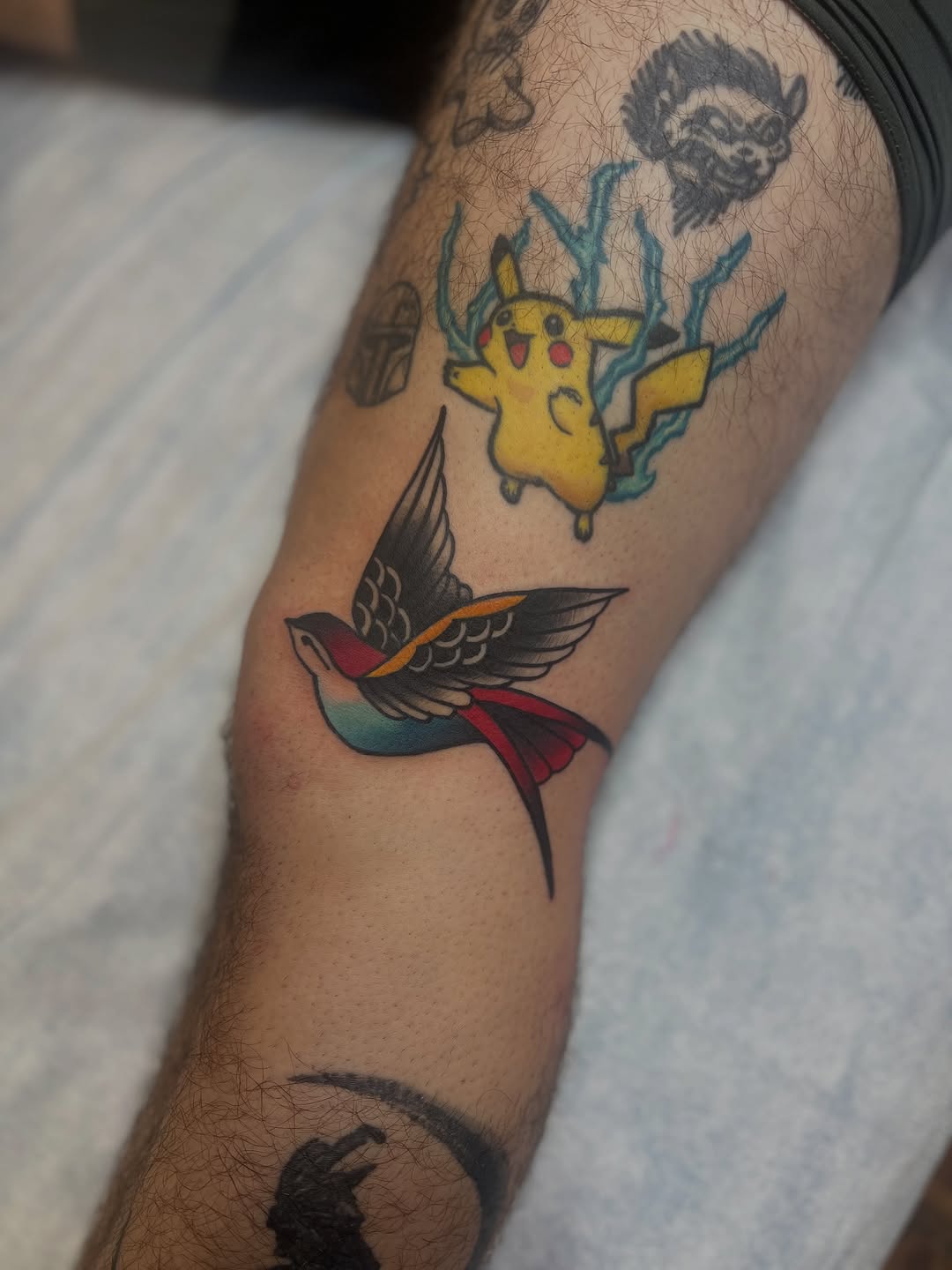 Tattoo by @fizzy_jizzles_wtc — american_traditional, new_school