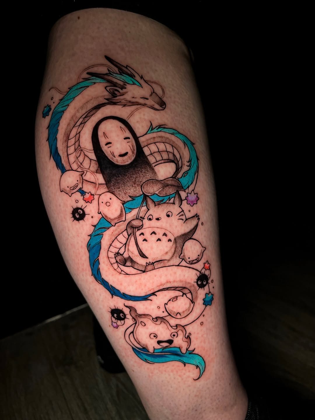 Tattoo by @celynity — anime, illustrative