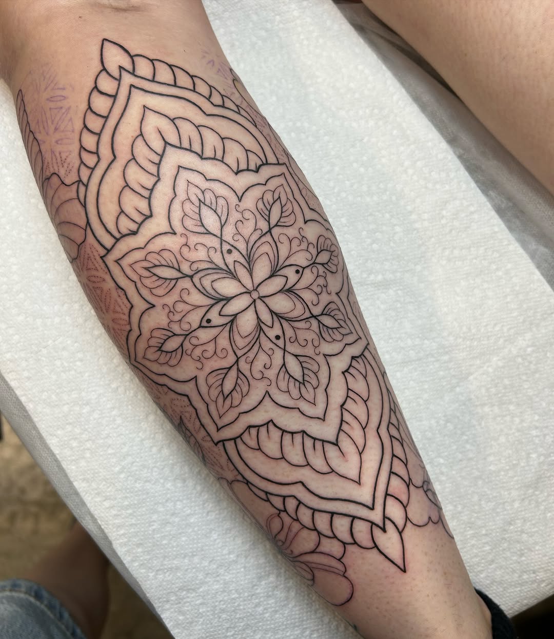 Tattoo by @tattoosbyalyssa — geometric, ornamental