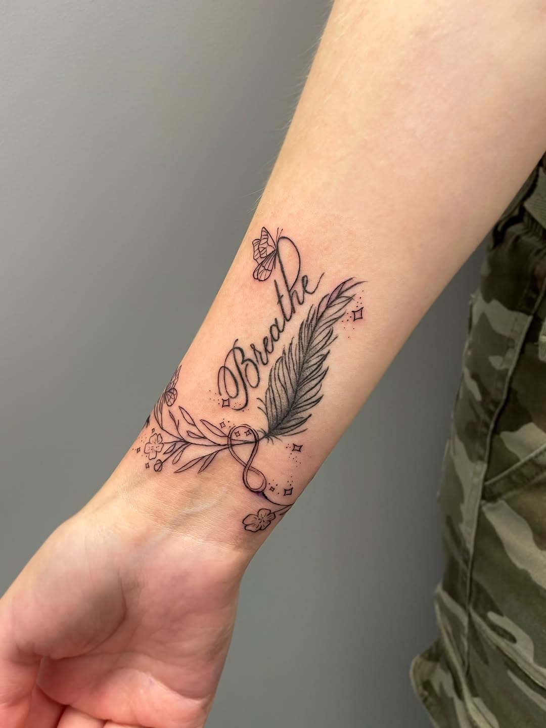 Tattoo by @stephtattoos13 — fine_line, lettering_script