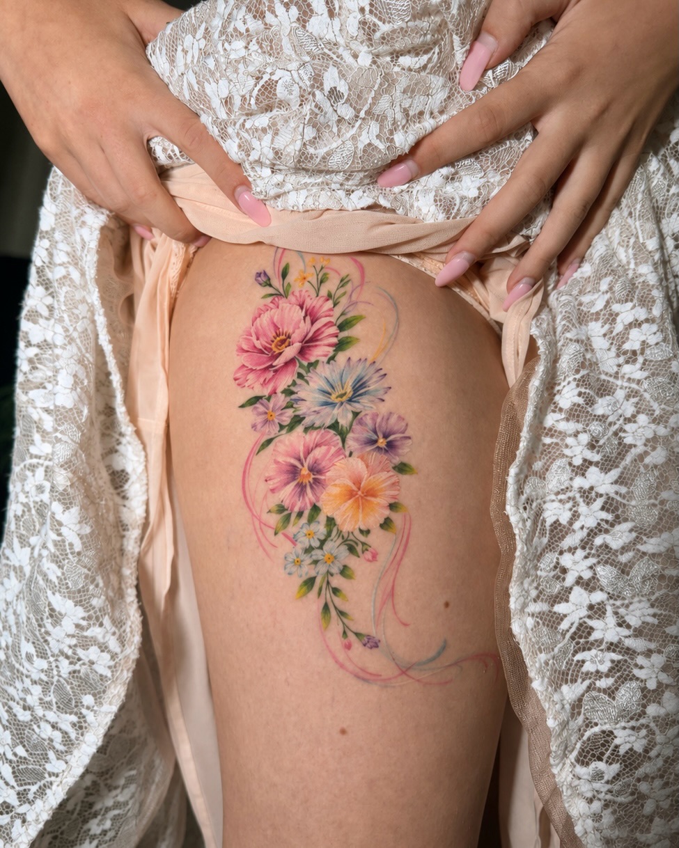 Tattoo by @mika.z.tattoo — realism, fine_line