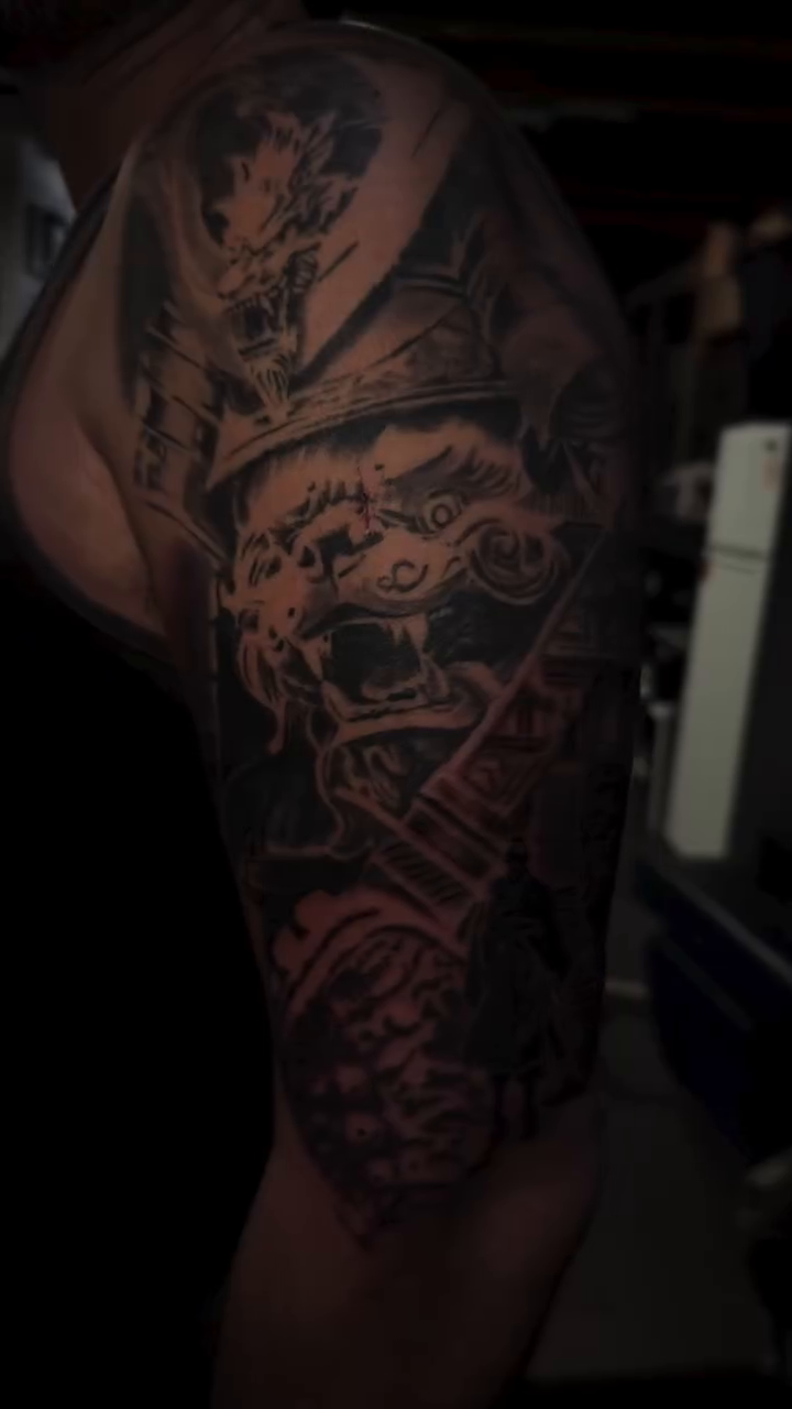 Tattoo by @raultattoo — black_and_grey, realism