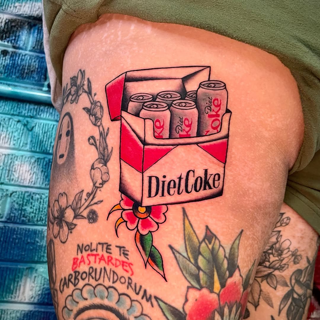 Tattoo by @fish.af β american_traditional, lettering_script
