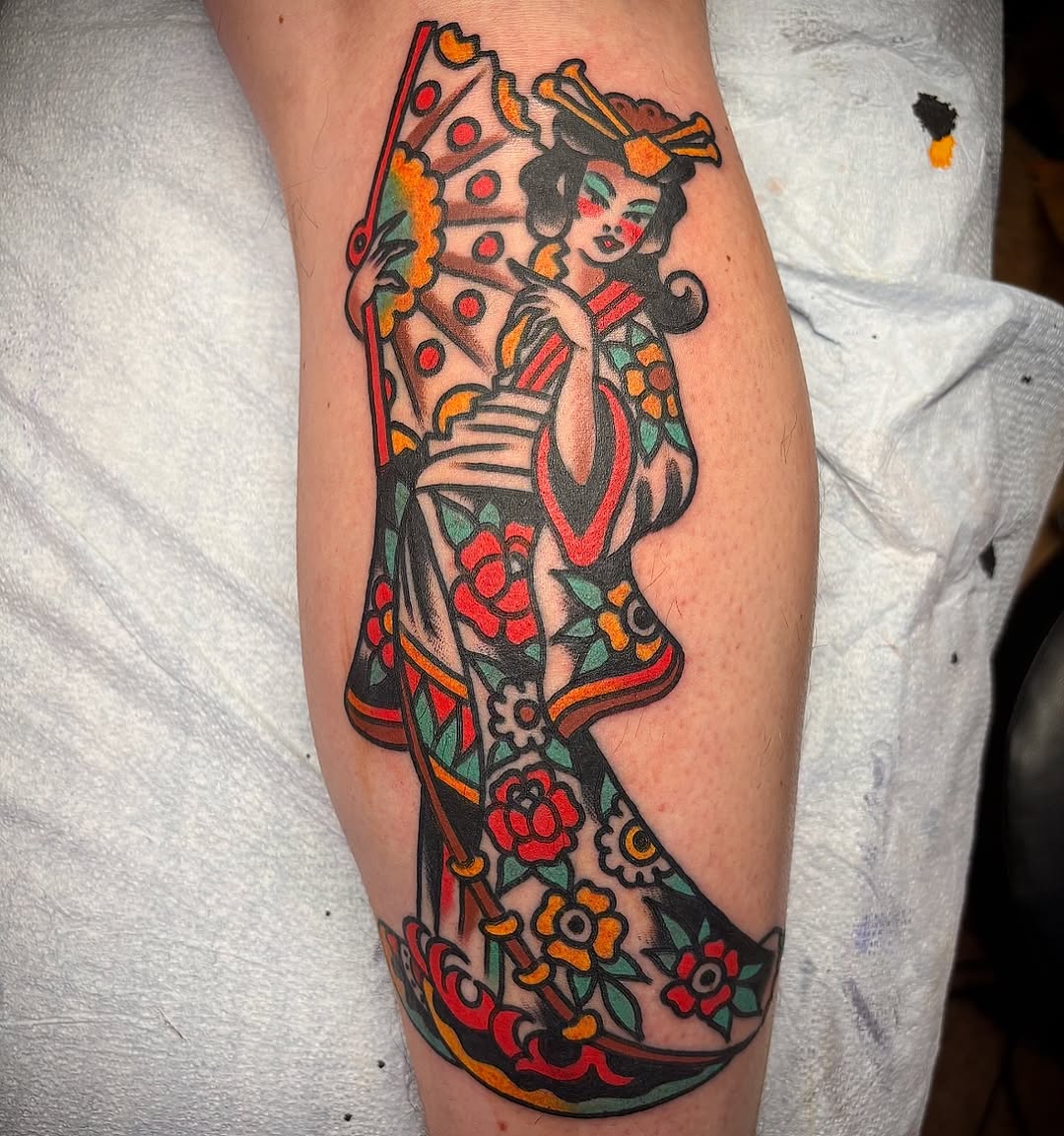 Tattoo by @mason_montgomery — japanese_irezumi, american_traditional