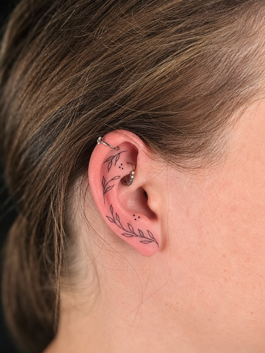 Tattoo by @thea_inklab — fine_line, minimalist
