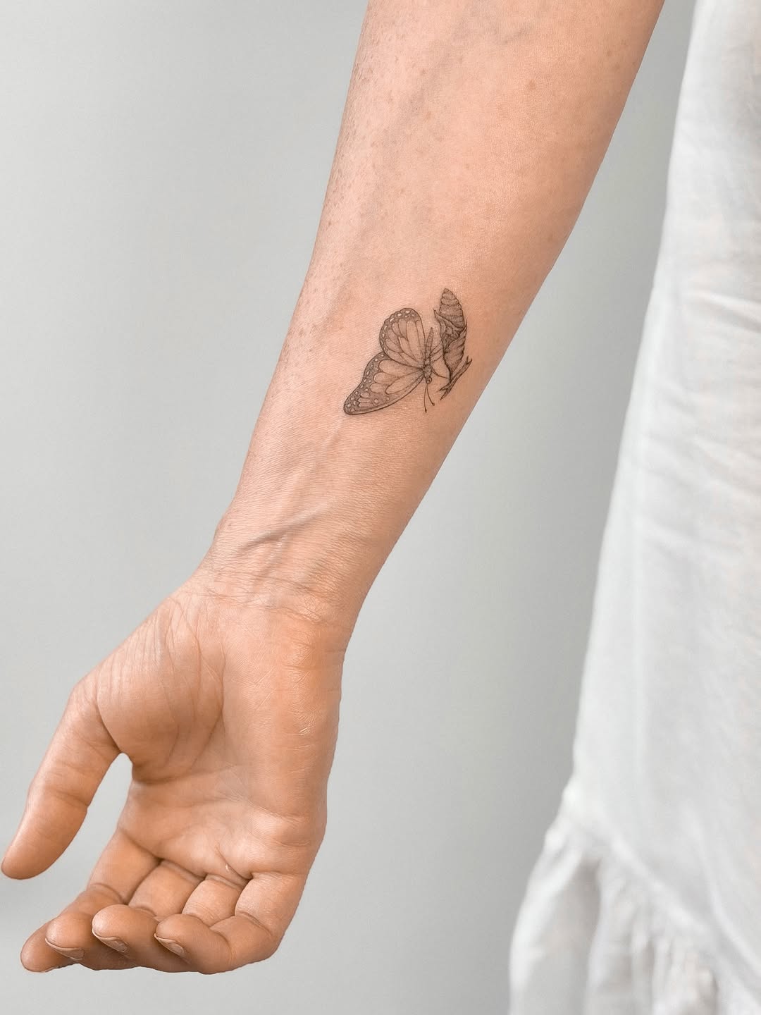 Tattoo by @tattoo_hazzard — fine_line, black_and_grey