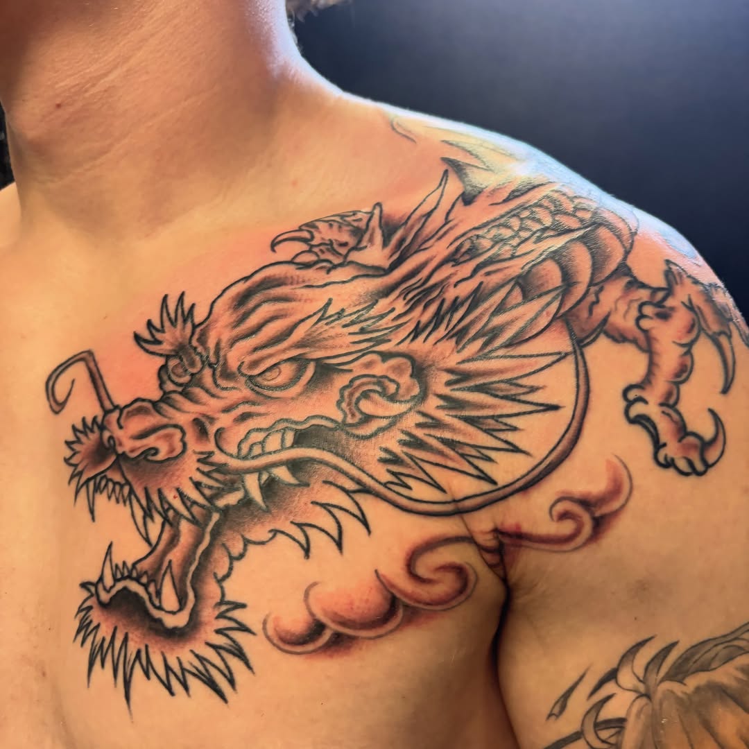 Tattoo by @thegonz541 — japanese_irezumi, black_and_grey