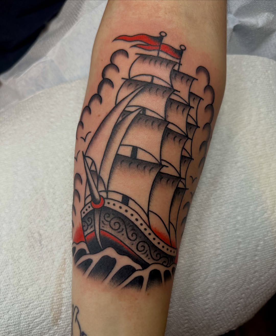 Tattoo by @celeste.tattoos — american_traditional