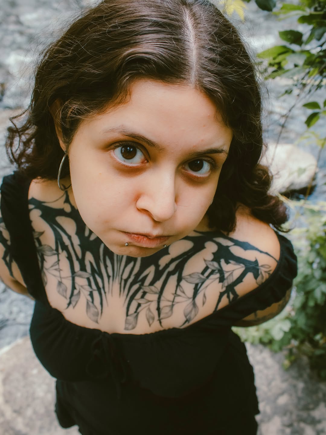 Tattoo by @alchemillia.tattoos — blackwork, illustrative