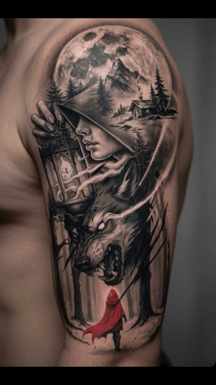 Tattoo work at Big Sky Tattoo Expo 2026