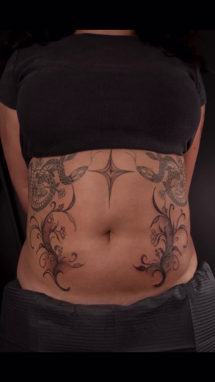 Tattoo by @wong_tattooer — black_and_grey, ornamental