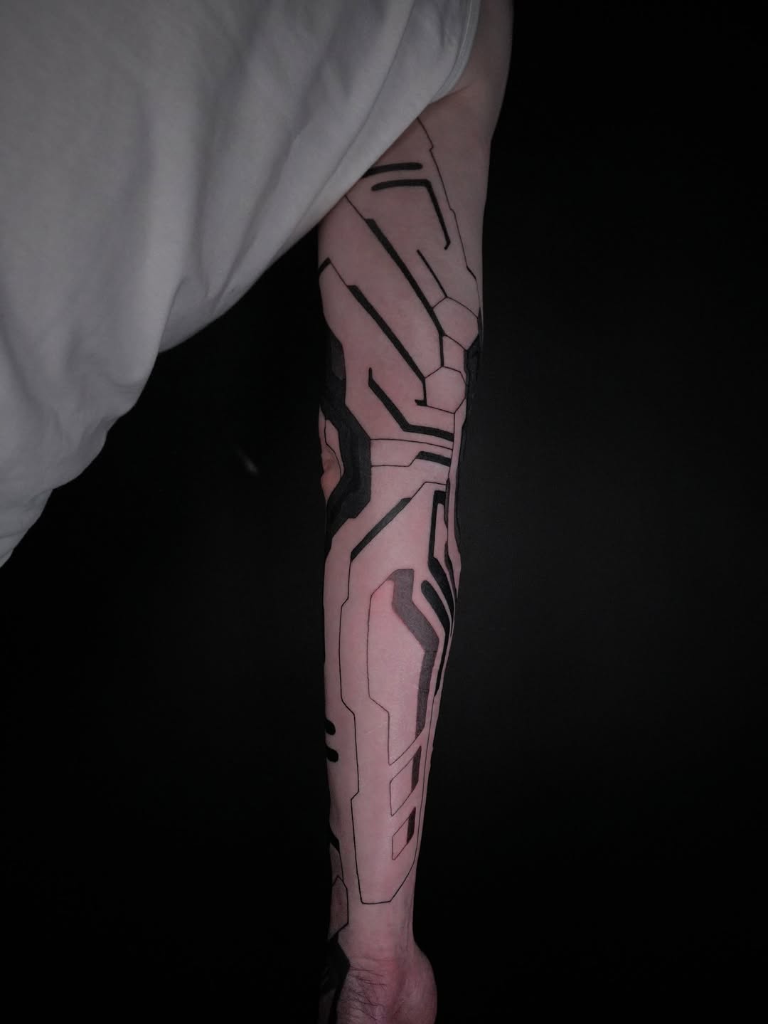 Tattoo by @cassadybell — geometric, blackwork
