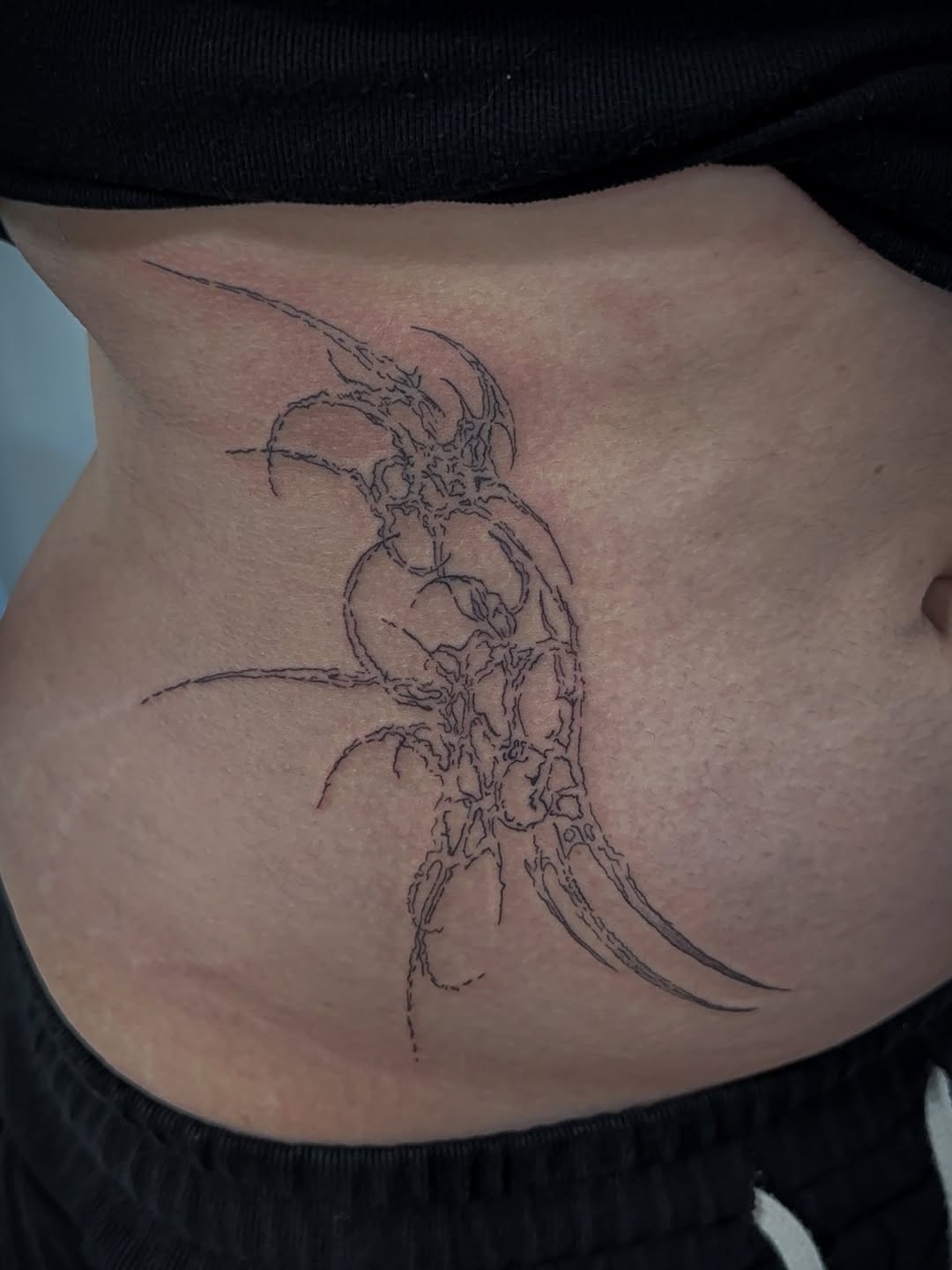 Tattoo by @broccoli__ink β fine_line, blackwork