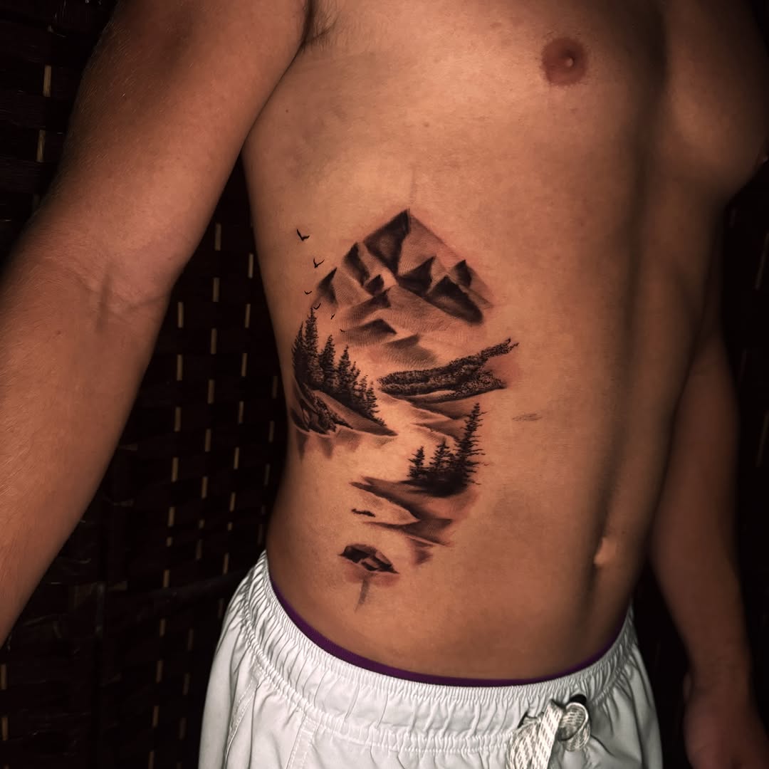 Tattoo by @bretts.ink โ black_and_grey, realism