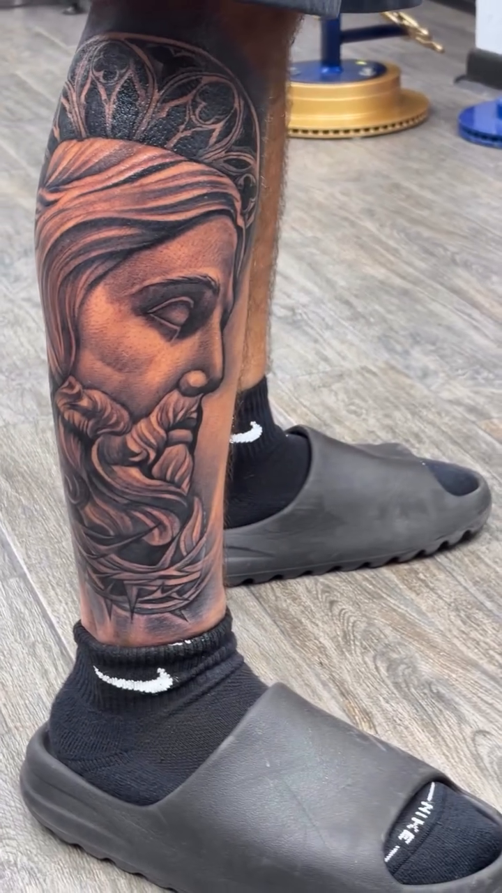 Tattoo by @tattoosbyalexander — realism, black_and_grey