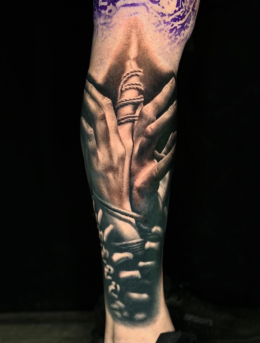 Tattoo by @jwells_tattoos β realism, black_and_grey