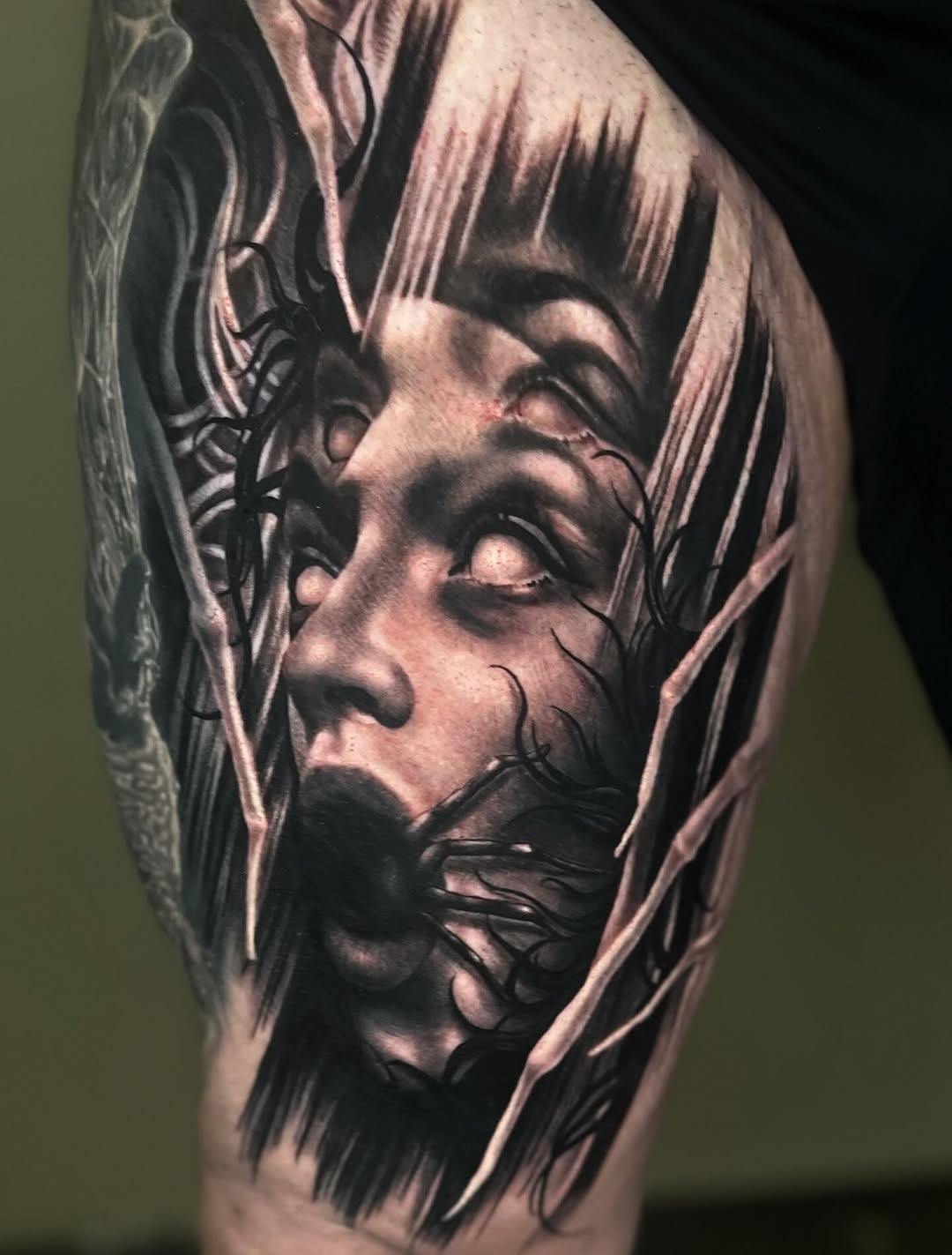 Tattoo by @jwells_tattoos β realism, dark_realism