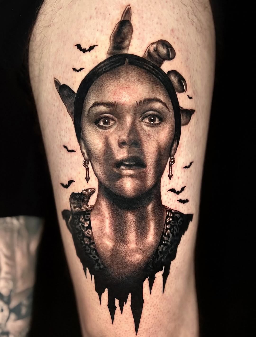 Tattoo by @jwells_tattoos β realism, dark_realism
