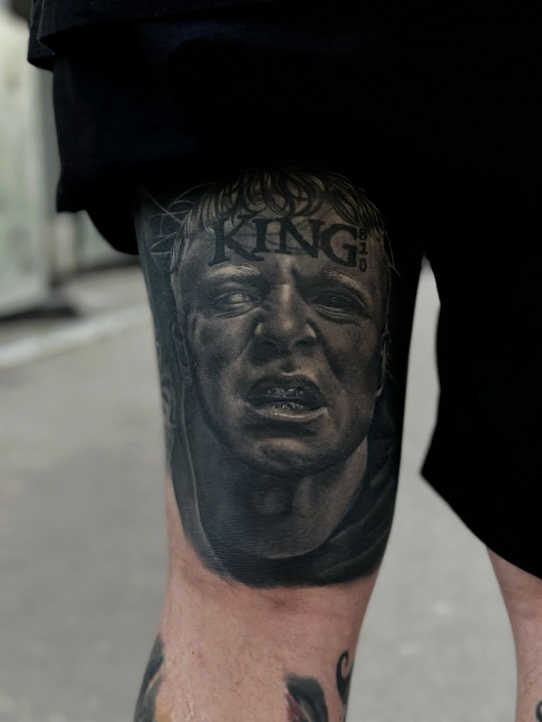 Tattoo by @lisa_tattooer — realism, black_and_grey