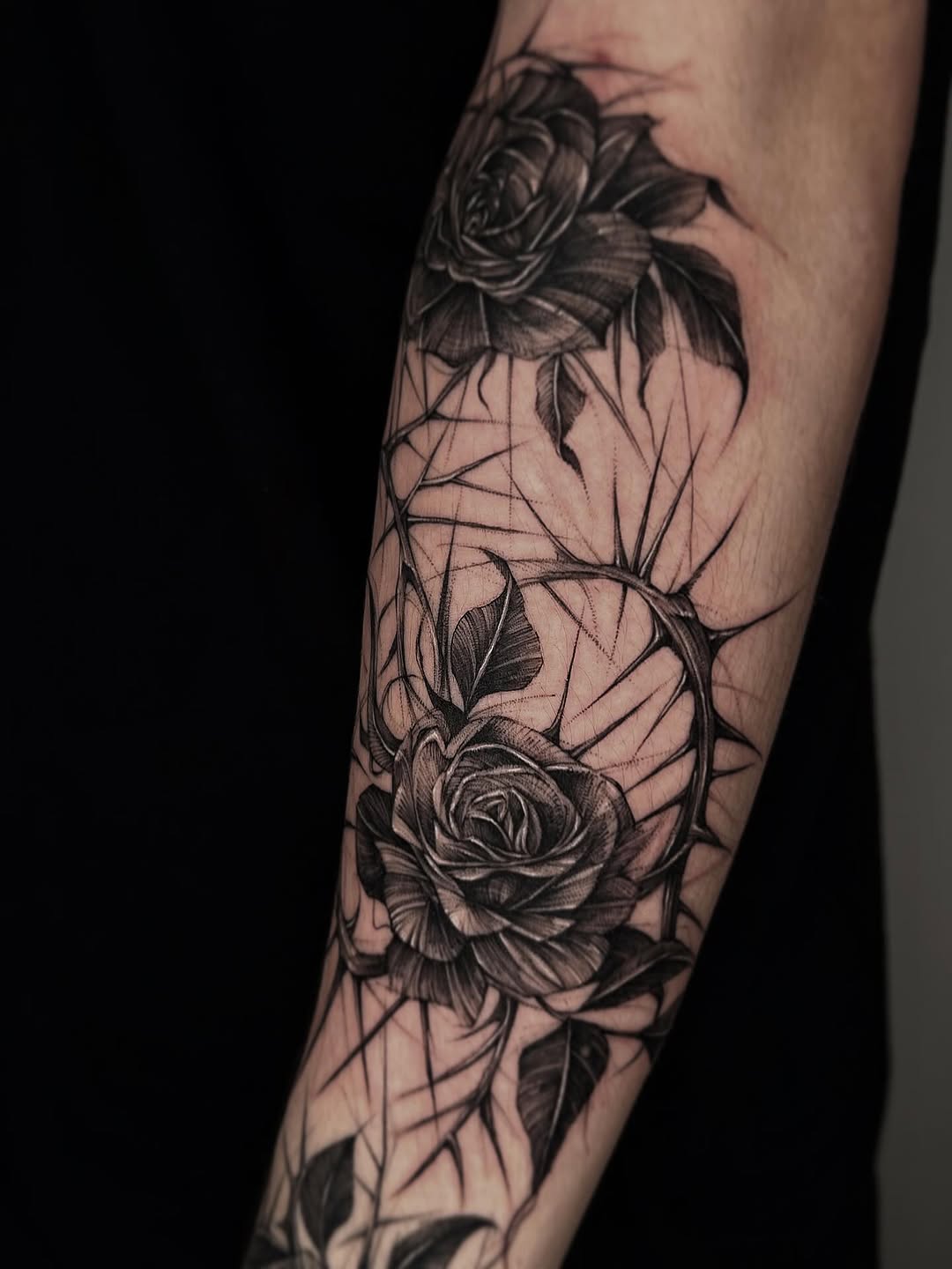 Tattoo by @tamilia_howall — black_and_grey, realism