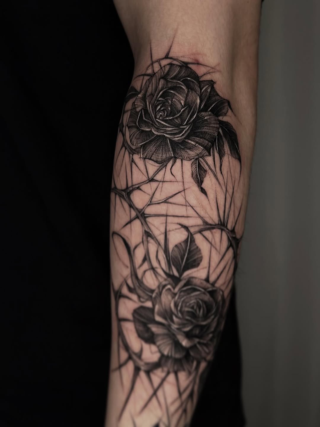 Tattoo by @tamilia_howall — black_and_grey, realism