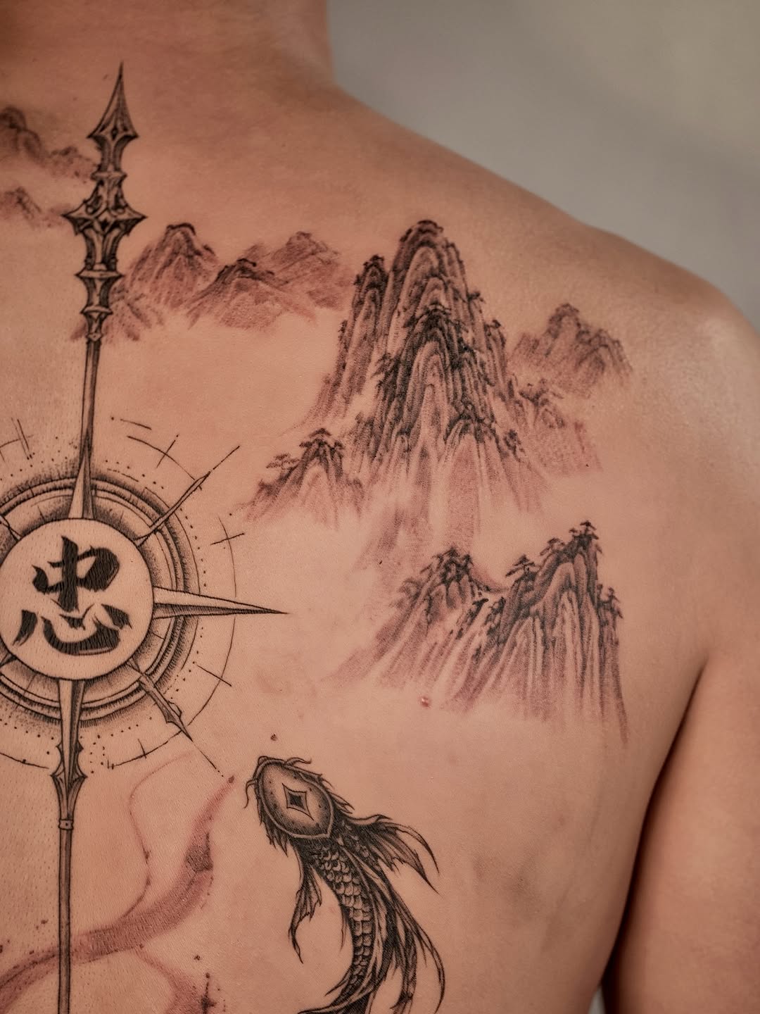 Tattoo by @d.w._modoink — black_and_grey, realism