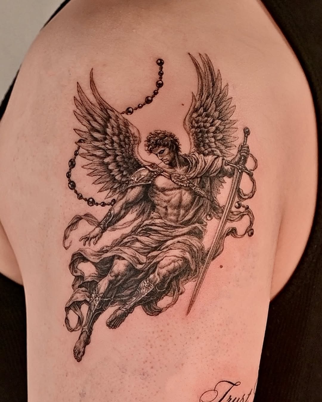 Tattoo by @d.w._modoink — black_and_grey, realism