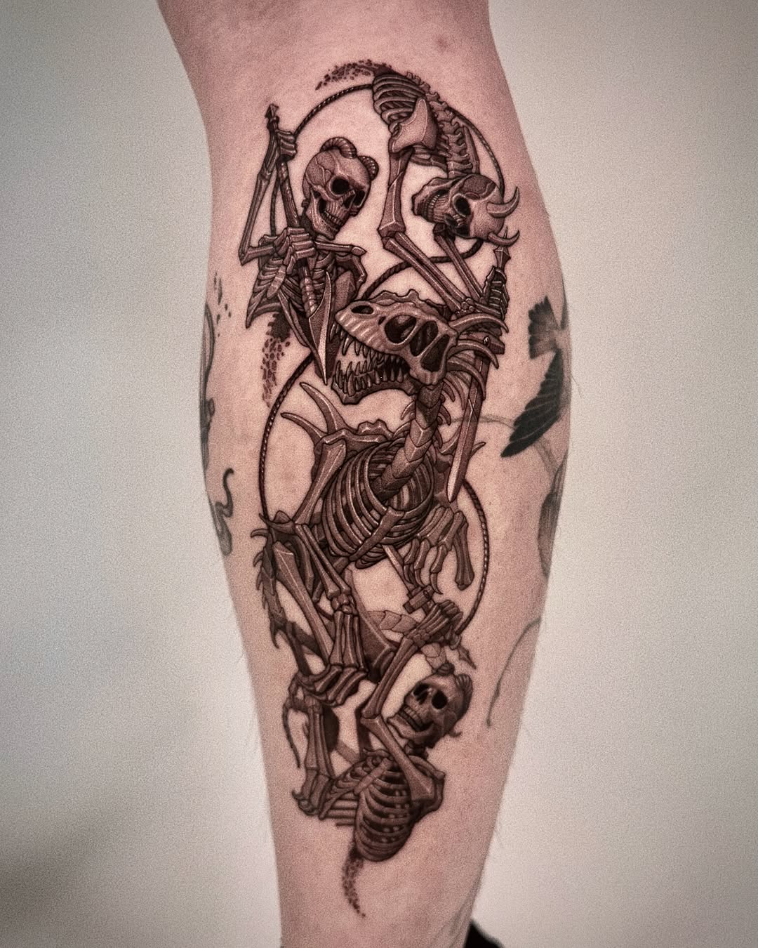 Tattoo by @wonsoong_blk — dark_realism, black_and_grey