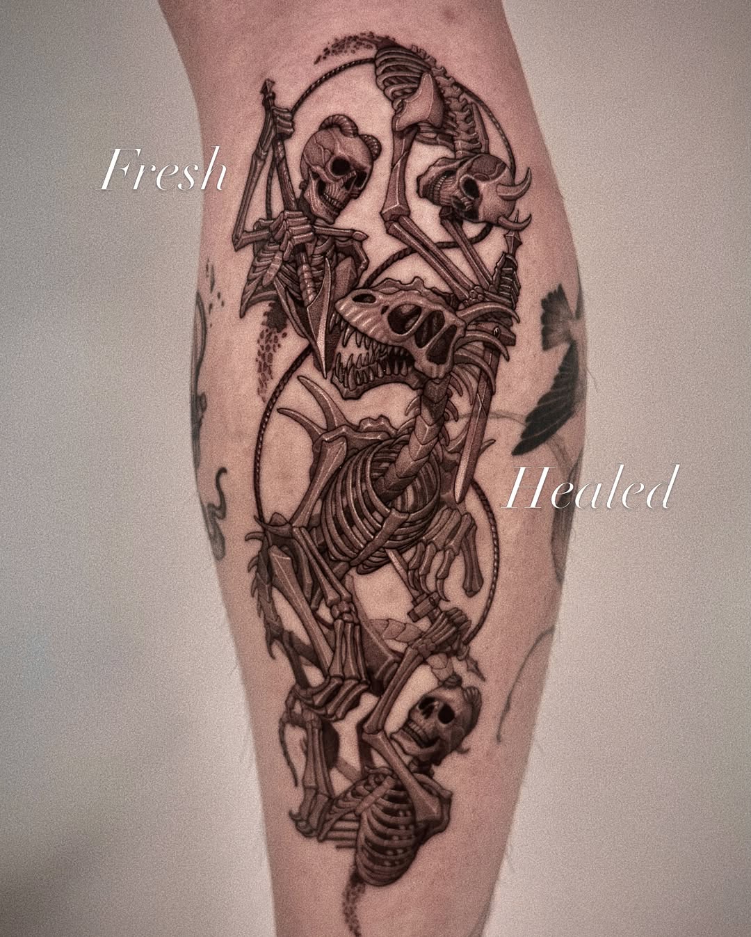 Tattoo by @wonsoong_blk — dark_realism, black_and_grey