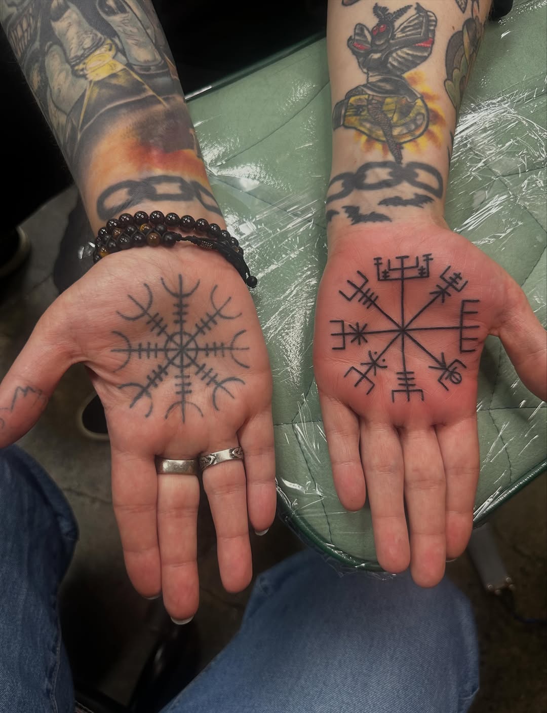 Tattoo by @sammystormtattoo — geometric, blackwork
