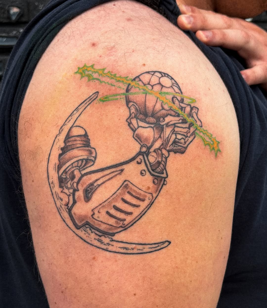 Tattoo by @smellsrotten โ black_and_grey, realism