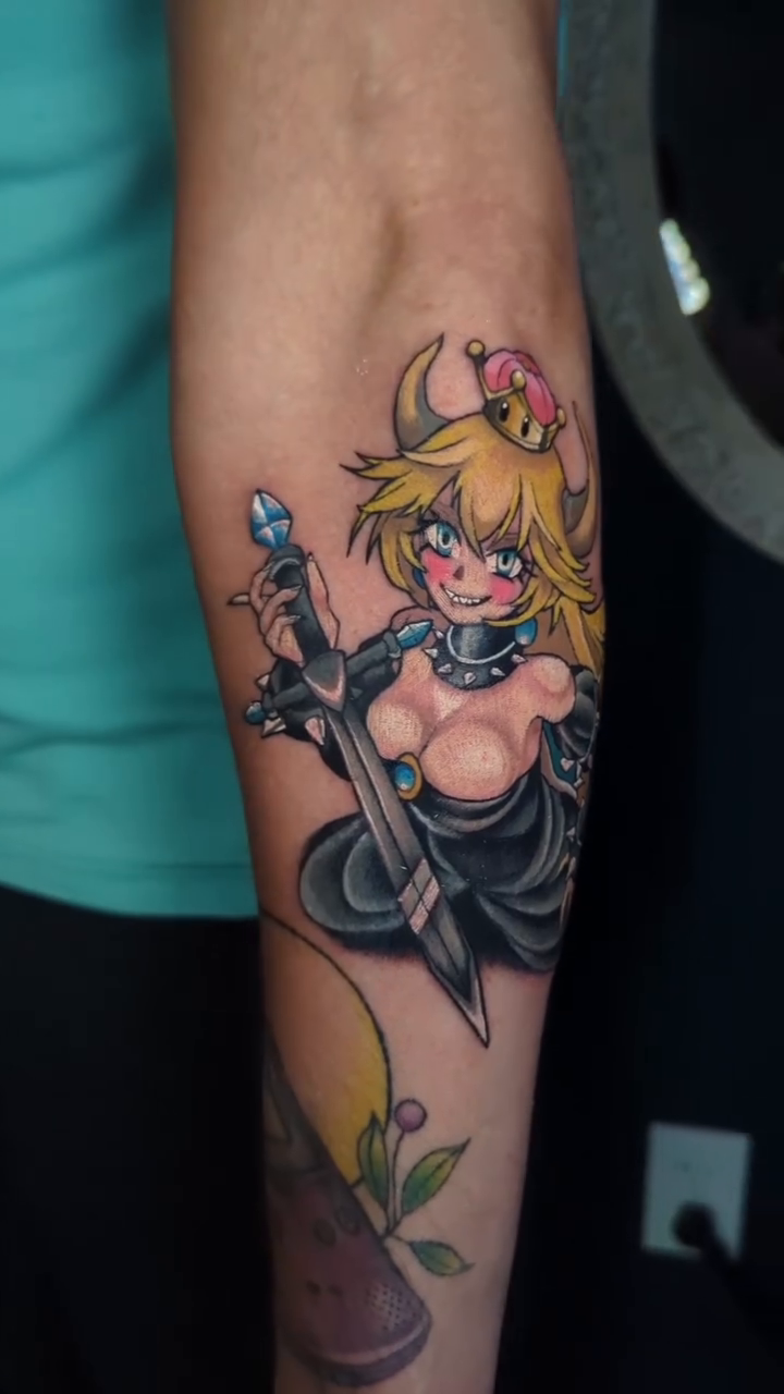 Tattoo by @narniatattoos — anime