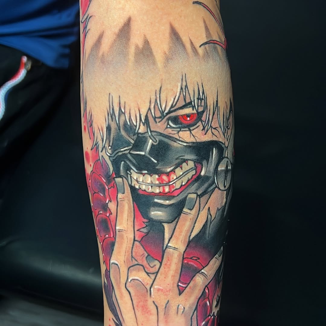 Tattoo by @inkfetish187 — anime, realism