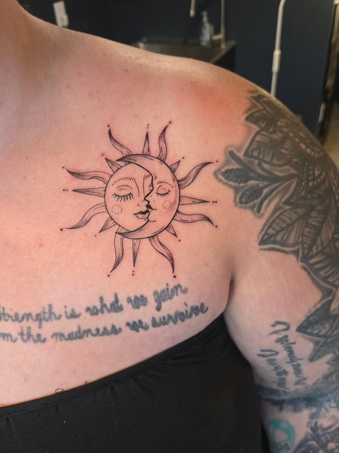 Tattoo by @isolationtattoos — fine_line, black_and_grey