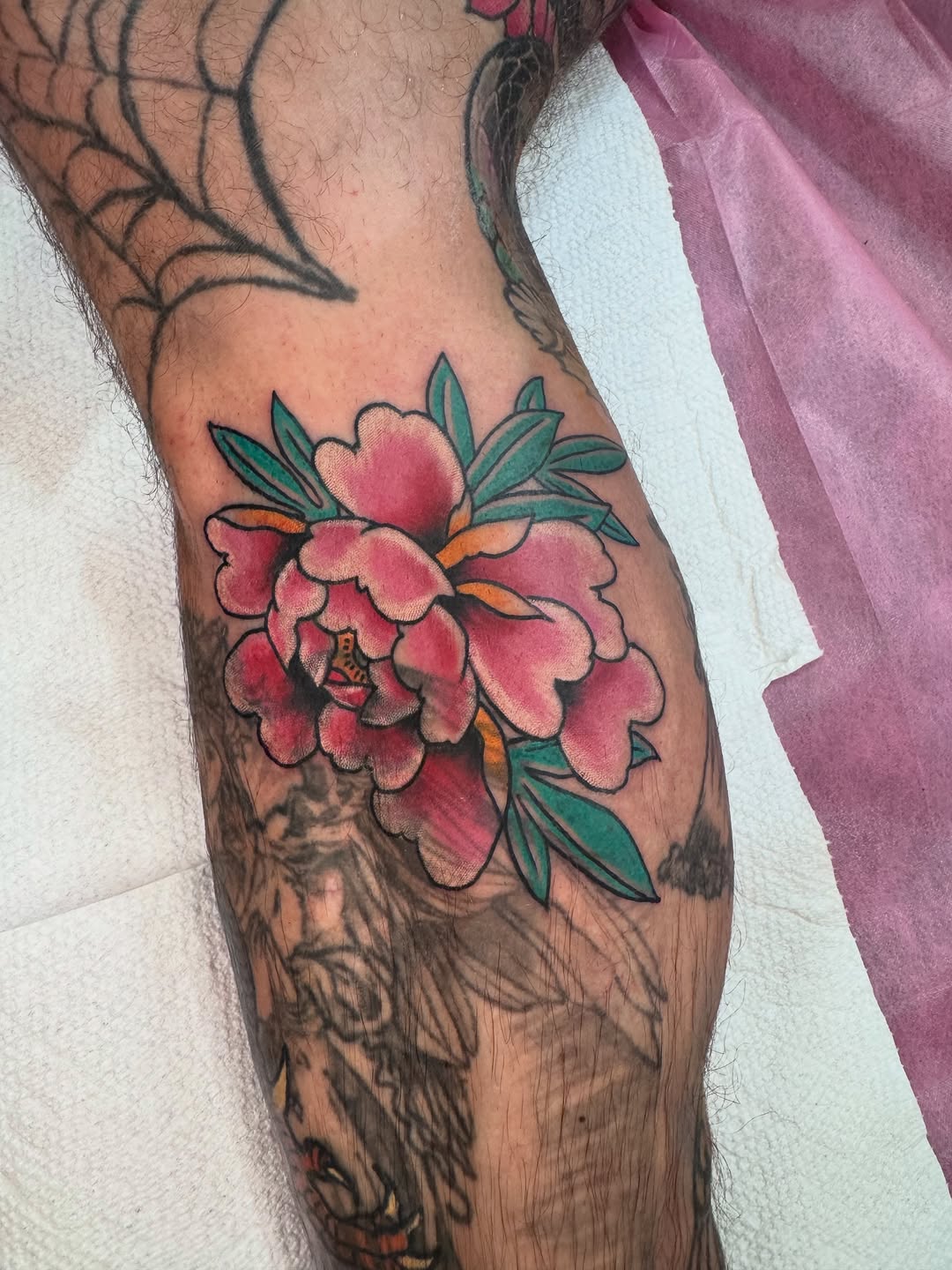 Tattoo by @tyler.raytat2 — american_traditional, neo_traditional