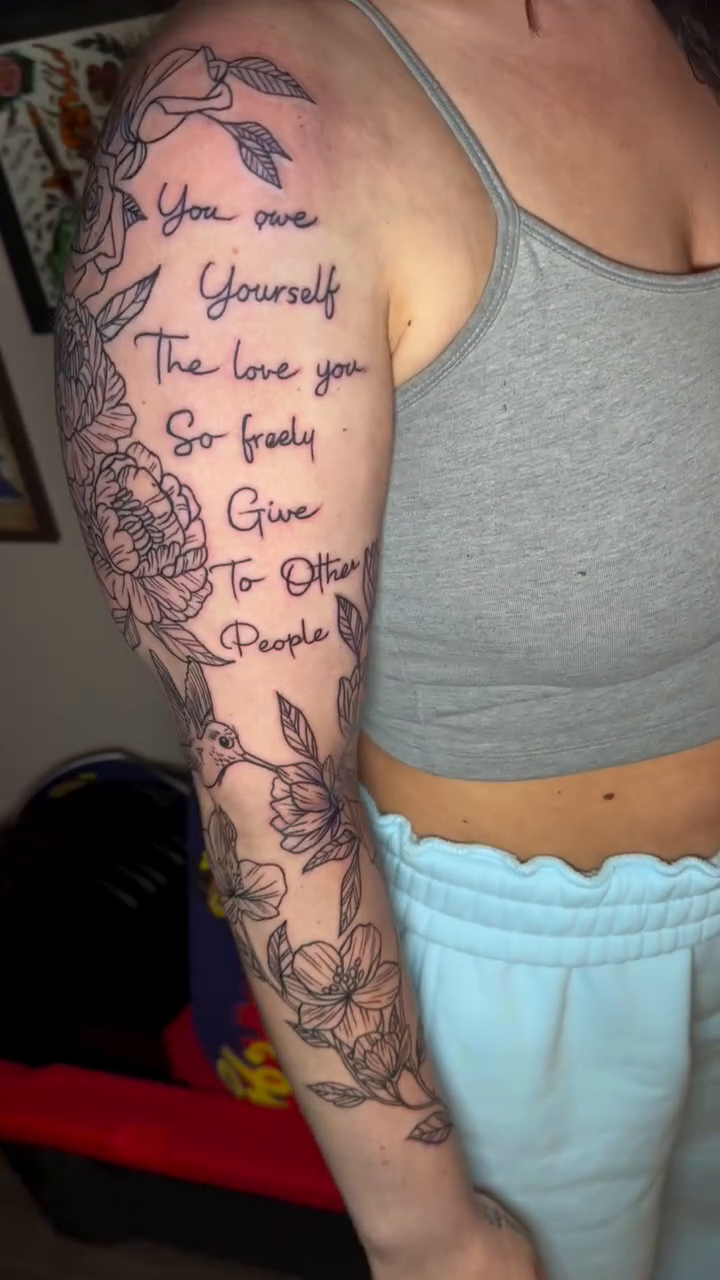 Tattoo by @mr_broke — fine_line, lettering_script