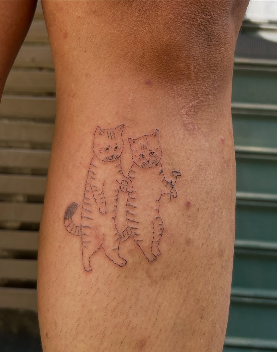 Tattoo by @klaracoral — fine_line, sketch